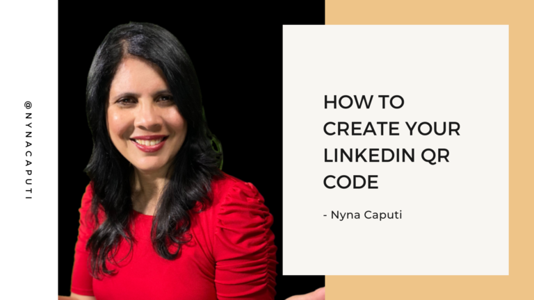 How to create your LinkedIn QR Code
