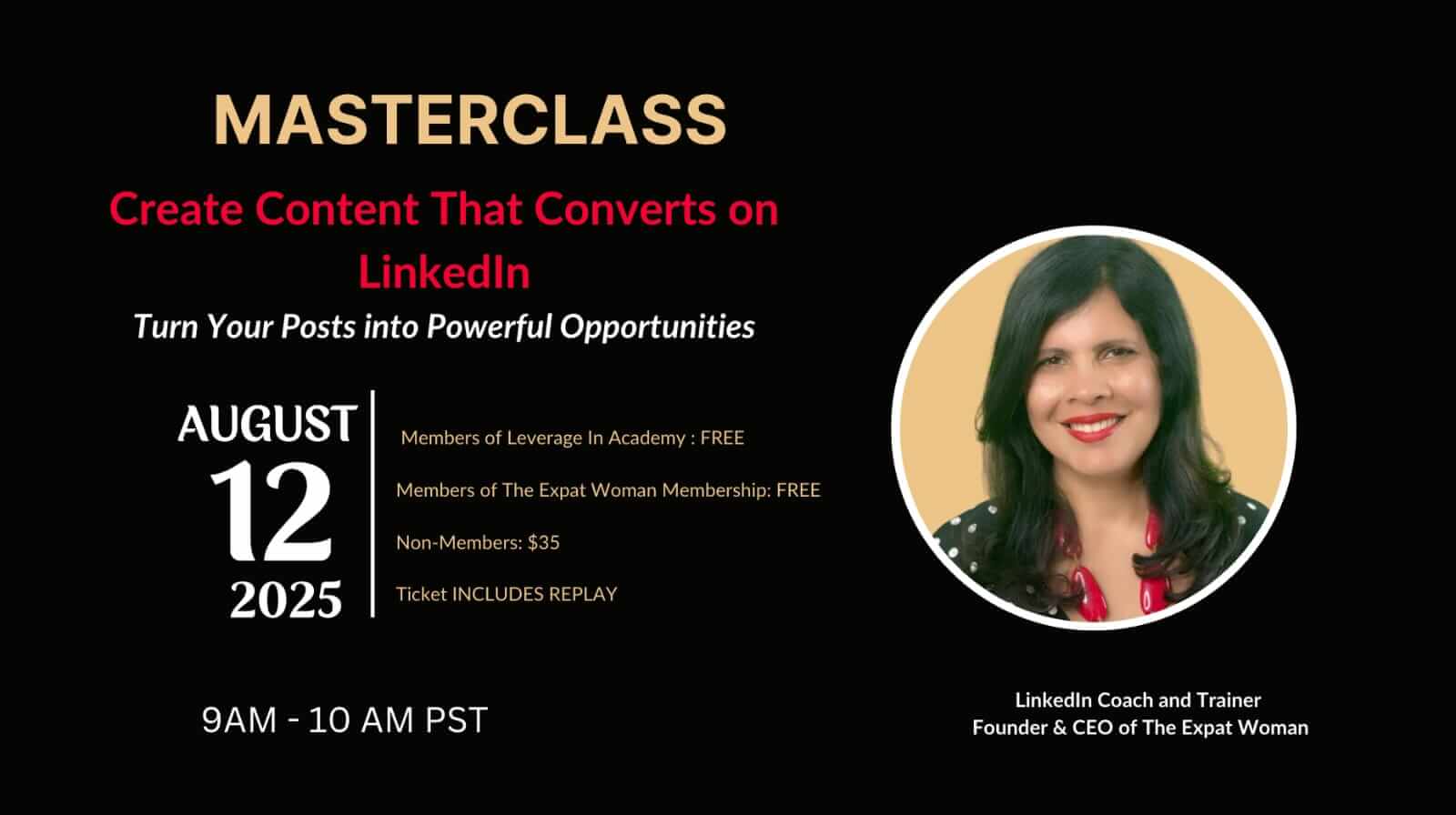 LinkedIn Content Masterclass